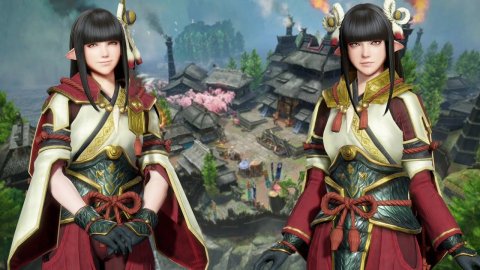 Monster Hunter Rise: the cosplay of Hinoa and Minoto signed by Ruka and Hiko