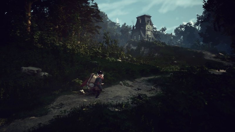 Little Devil Inside: una scena di avvicinamento a una villa misteriosa Little Devil Inside: una scena di avvicinamento a una villa misteriosa