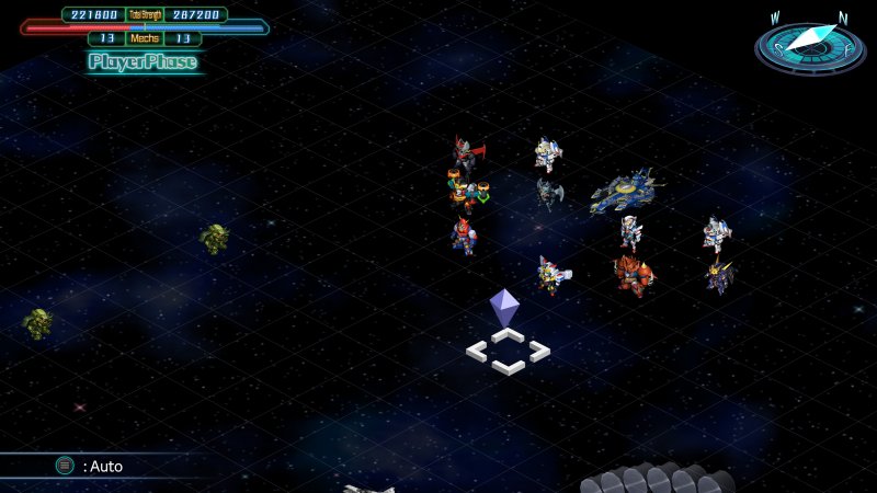 Super Robot Wars 30, le unità rilasciate sul campo di battaglia di una missione Super Robot Wars 30, le unità rilasciate sul campo di battaglia di una missione