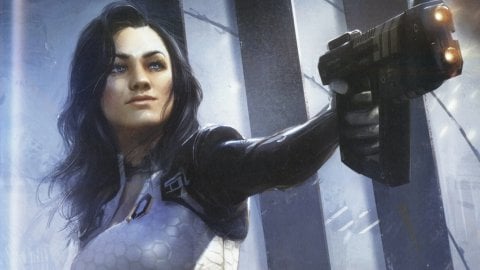 Mass Effect: Super Sailor Virgo's Miranda Lawson cosplay is space
