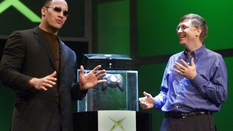 When The Rock introduced the first Xbox