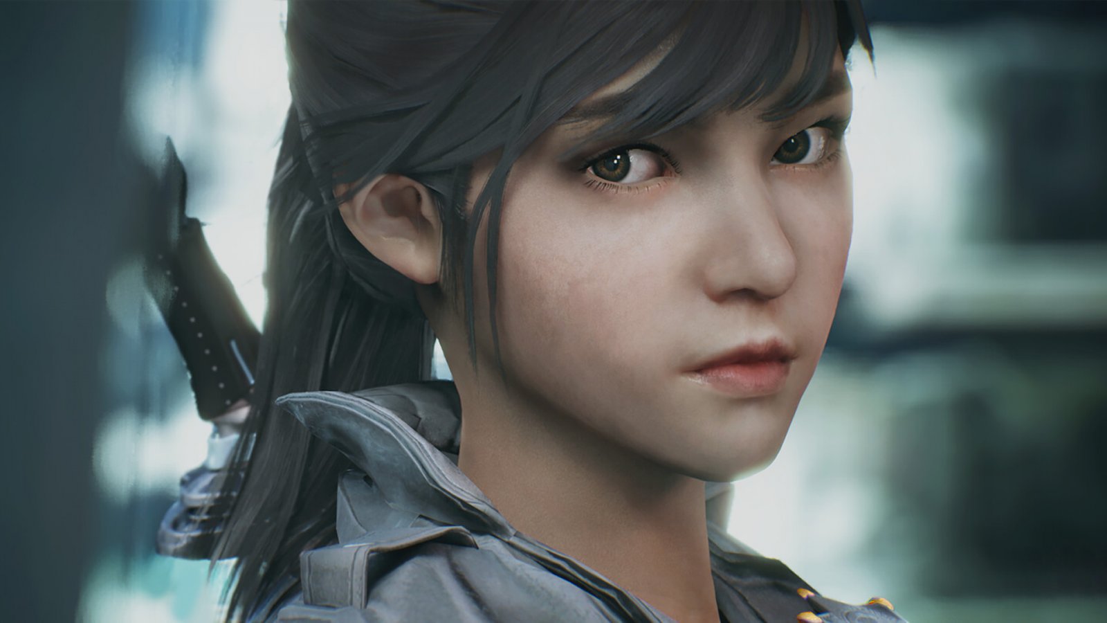 La protagonista di Bright Memory: Infinite Mobile