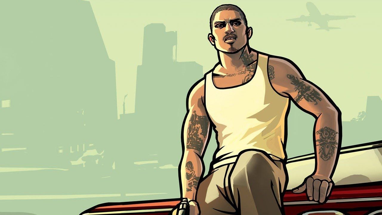 L'artwork di GTA: San Andreas