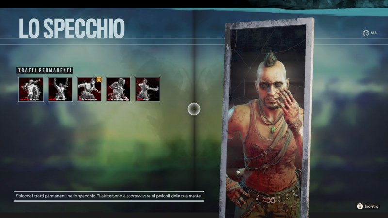 Vaas: Insanity, lo Specchio che consente di sbloccare i potenziamenti permanenti