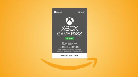 Xbox Game Pass Ultimate (1 month): Black Friday 2021 offer on Amazon, best discount of the year