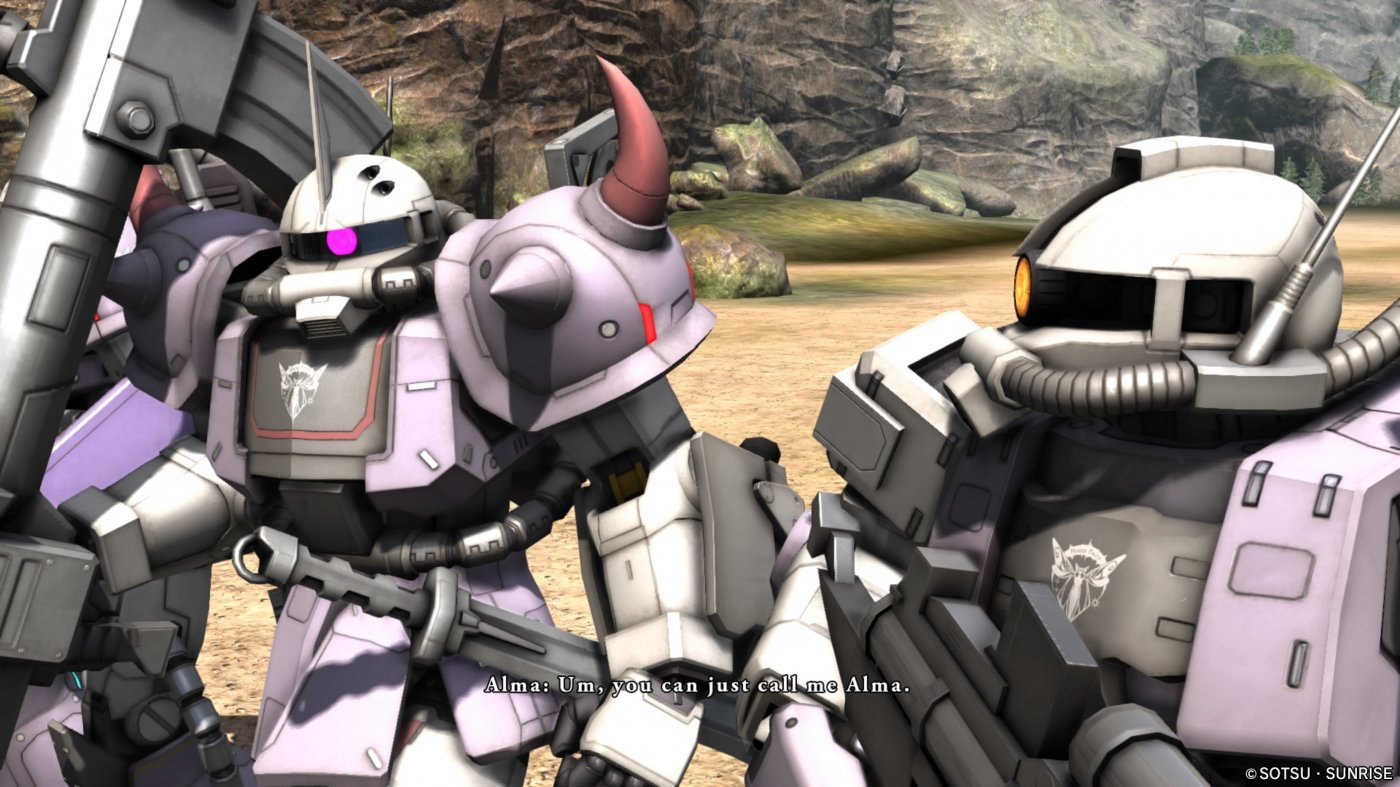 Mobile Suit Gundam Battle Operation Code Fairy, gli Zaku della squadra si preparano alla battaglia