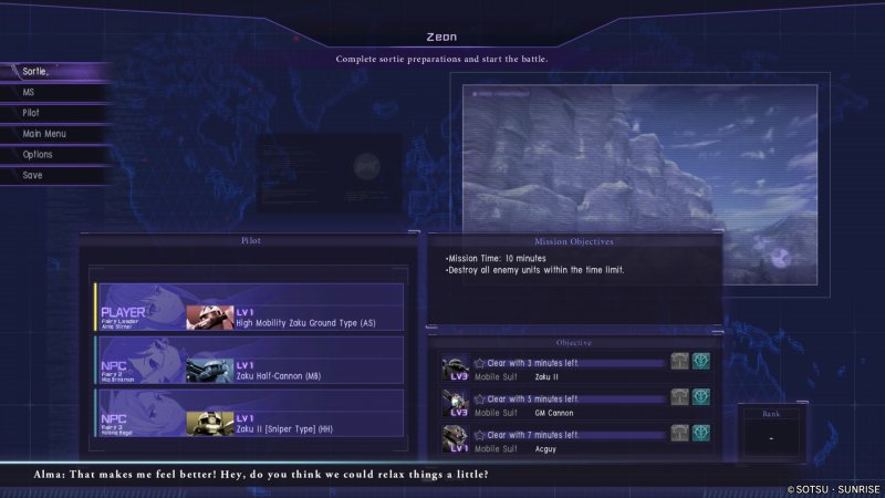 Mobile Suit Gundam Battle Operation Code Fairy