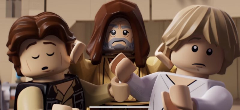 LEGO Star Wars: Castaway, una delle sequenze 'premio' per il completamento delle missioni LEGO Star Wars: Castaway, una delle sequenze 'premio' per il completamento delle missioni