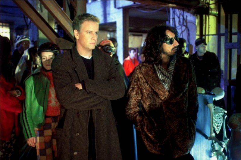 Il look futuristico di Christopher Lambert e del cast di Nirvana