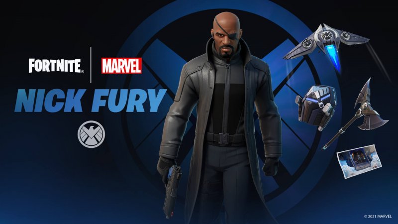Fortnite, Nick Fury Fortnite, Nick Fury
