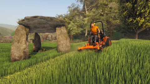 Lawn Mowing Simulator: the new DLC is dedicated to druids and more