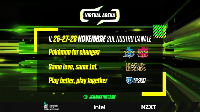 Il programma della Virtual Arena Il programma della Virtual Arena