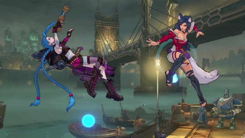 Proyecto L: Ahri da la impresión de que es un monstruo en el aire.