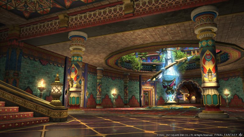 Final Fantasy XIV: Endwalker, la città di Radz-at-Han Final Fantasy XIV: Endwalker, la città di Radz-at-Han