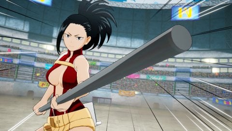 My Hero Academia: kawaiibesu's Momo Yaoyorozu cosplay makes you a stick