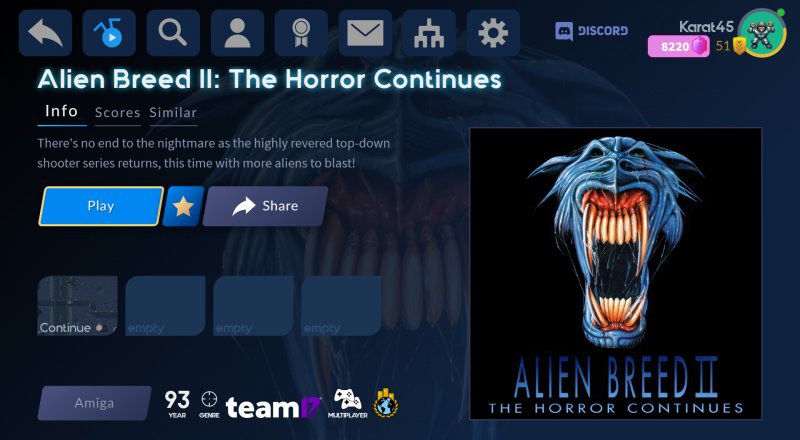 Le schede dei giochi danno qualche informazione