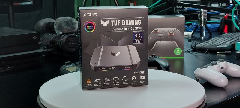 Il packaging di ASUS TUF Gaming Capture Box può ingannare: le dimensioni sono estremamente contenute Il packaging di ASUS TUF Gaming Capture Box può ingannare: le dimensioni sono estremamente contenute