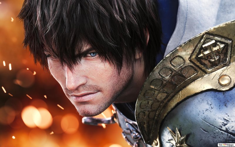 Final Fantasy XIV, il protagonista dei trailer promozionali