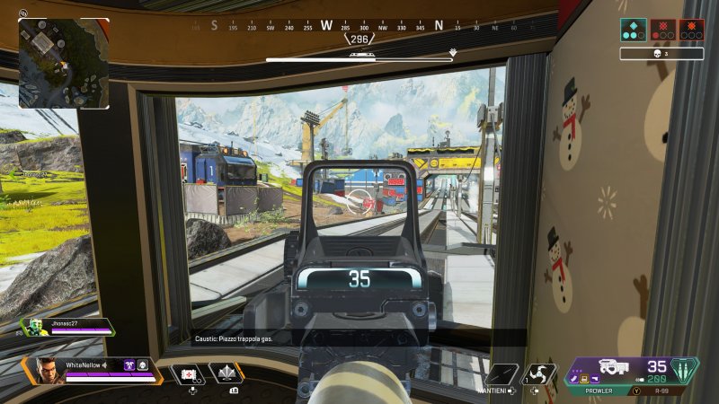 Godetevi la vista dal finestrino del Winter Express... e attenti ai cecchini