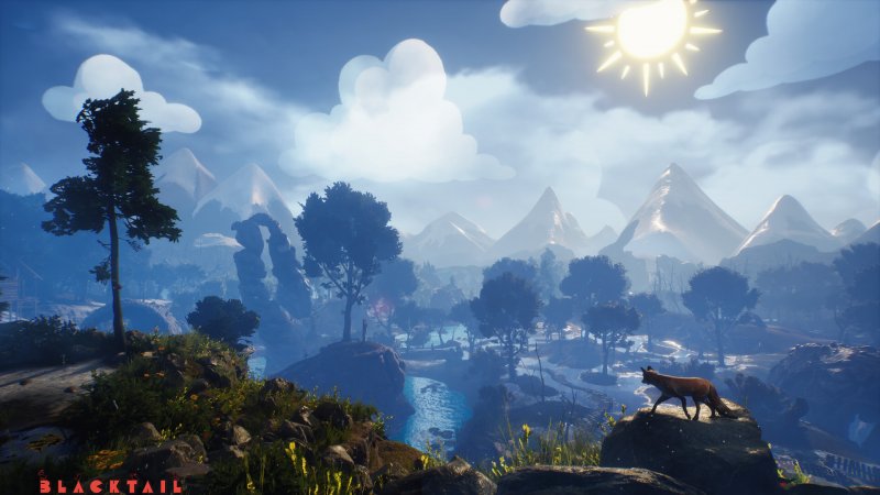 Gli scenari naturali mantengono uno stile fantasticheggiante Gli scenari naturali mantengono uno stile fantasticheggiante