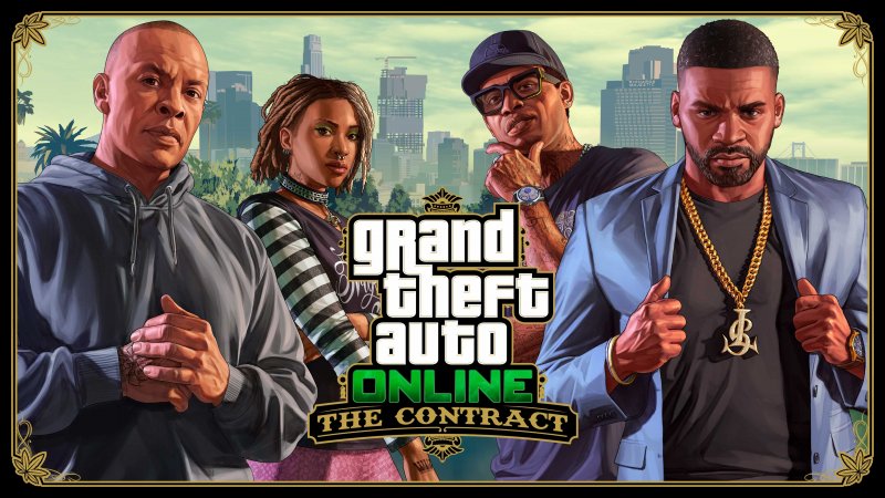 GTA Online The Contract: dopo otti anni Franklin e Lamar sono leggermente invecchiati, e lo stesso noterete nell'immancabile Chop GTA Online The Contract: dopo otti anni Franklin e Lamar sono leggermente invecchiati, e lo stesso noterete nell'immancabile Chop