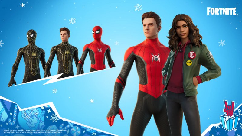 Fortnite, Mezz'inverno 2021: Spider-Man e MJ