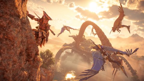 Horizon Forbidden West, trailer reveals the new game Machines for PS5 and PS4