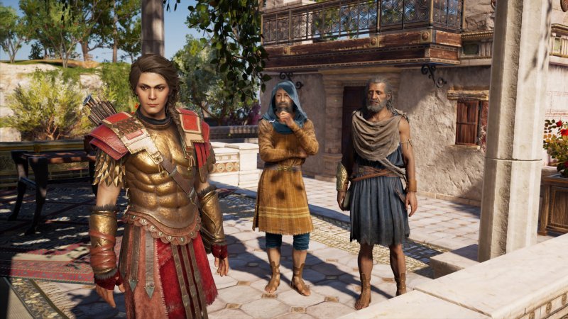 Assassin's Creed Crossover Stories, Kassndra in compagnia di Erodoto e Barnaba