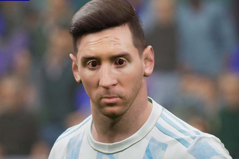 Un Messi decisamente perplesso è diventato l'immagine-simbolo di eFootball 2022 Un Messi decisamente perplesso è diventato l'immagine-simbolo di eFootball 2022