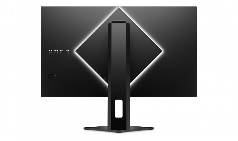 Il retro dell'HP OMEN 27u