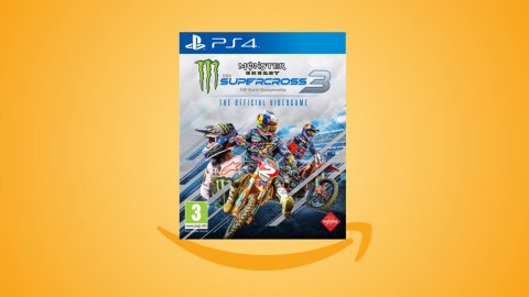 Monster Energy Supercross 3 for PS4 and Xbox One on offer on Amazon at the minimum price