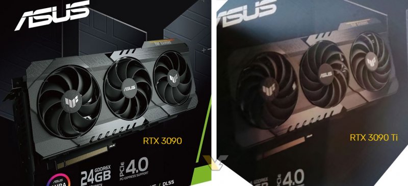 NVIDIA RTX 3090 Ti a confronto con la RTX 3090 NVIDIA RTX 3090 Ti a confronto con la RTX 3090