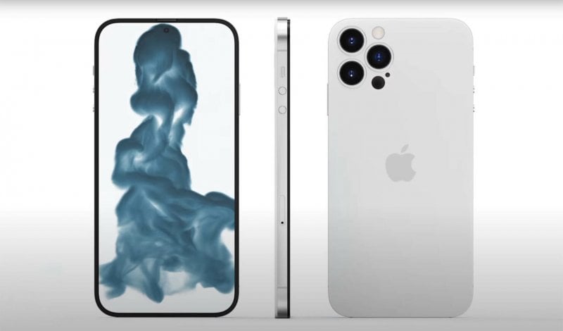 iPhone 14, un render non ufficiale senza notch iPhone 14, un render non ufficiale senza notch
