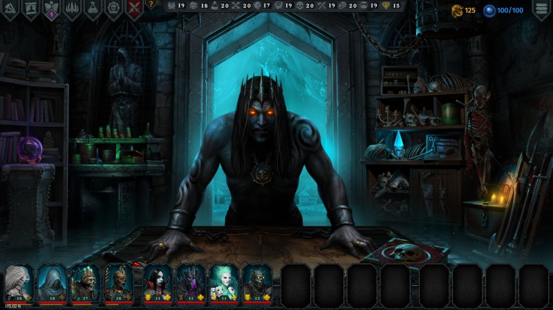Iratus: Lords of the Dead, un'immagine tratta dal gioco