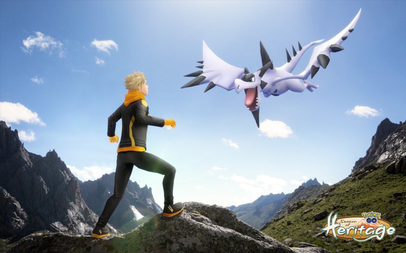 Pokémon GO, immagine promozionale dell'evento Montagne di Potere Pokémon GO, immagine promozionale dell'evento Montagne di Potere