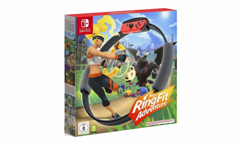 La scatola di Ring Fit Adventure La scatola di Ring Fit Adventure