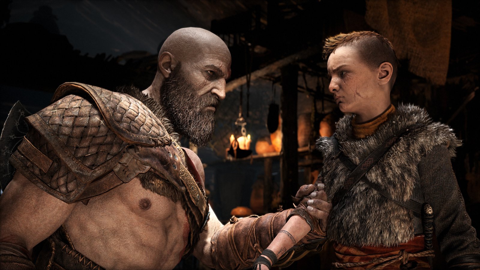 L'attore di Kratos in God of War parla di Atreus come di un figlio che ha visto effettivamente crescere