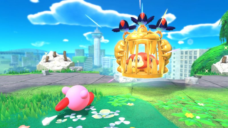 Kirby e la terra perduta, gli stage sono pieni di Waddle Dee nascosti