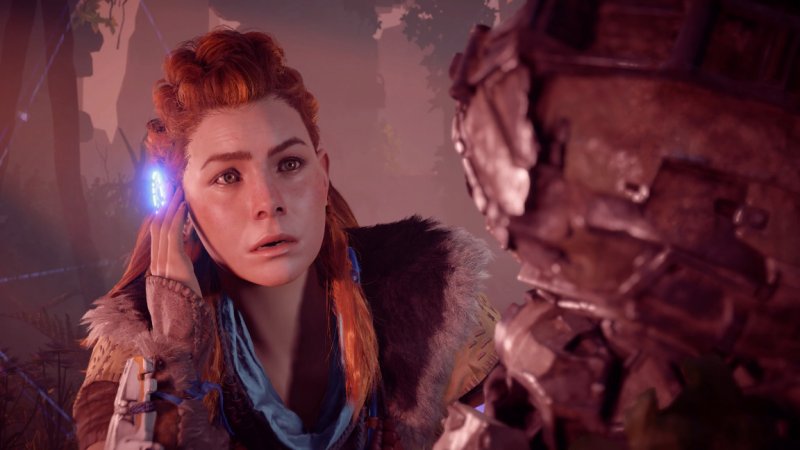 Horizon Zero Dawn, Aloy nelle sequenze finali del gioco Horizon Zero Dawn, Aloy nelle sequenze finali del gioco