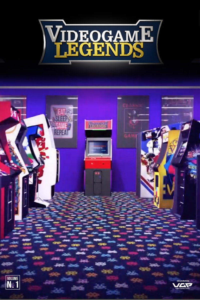 La copertina di Videogames Legends