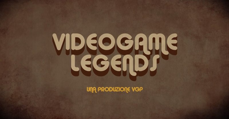 Il logo del Volume 1 di Videogames Legends