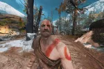 God of War, PC: mod rasa Kratos e gli lascia solo dei bei mustacchi - Notizia