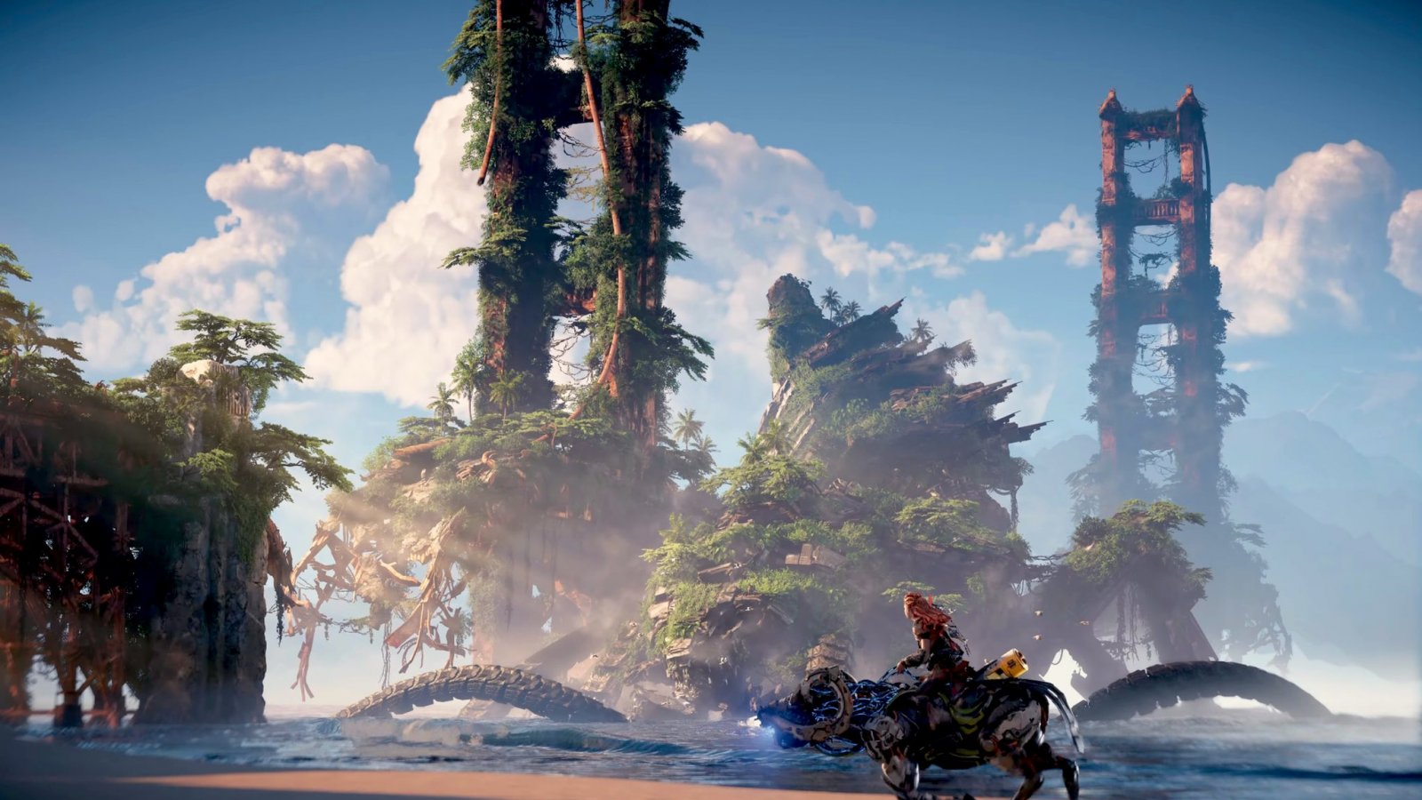 Horizon Zero Dawn e Forbidden West, un video confronto fra giochi e luoghi reali