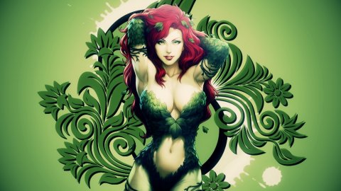 Batman: ithileryn's Poison Ivy cosplay is immersed in nature