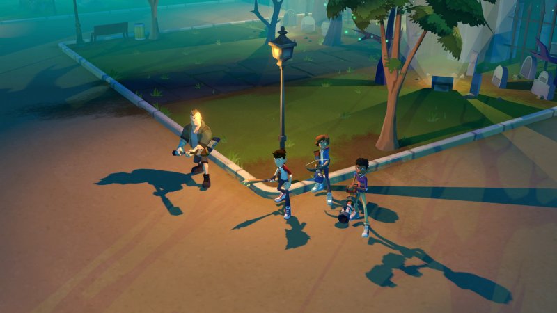 The Last Kids on Earth and the Staff of Doom, un'immagine del gioco coi protagonisti