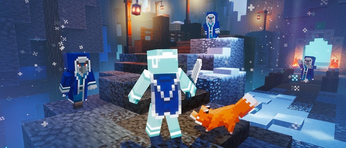 Minecraft Dungeons のプレイヤー数が 1,500 万人に達し、Festival of Frost イベントが開始