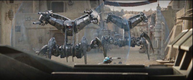 The Book of Boba Fett, i droideka dei Pyke The Book of Boba Fett, i droideka dei Pyke