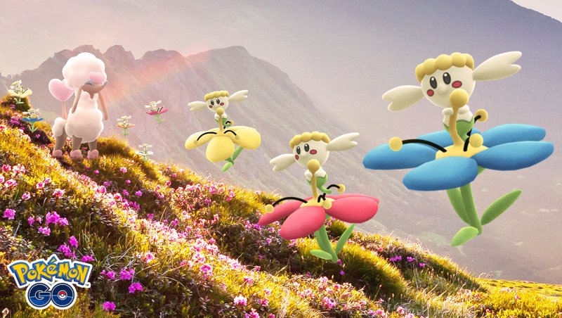 Pokémon GO, l'immagine ufficiale dell'evento di San Valentino