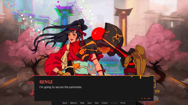 Uno dei personaggi di Magic: The Gathering Arena - Kamigawa: A visual novel