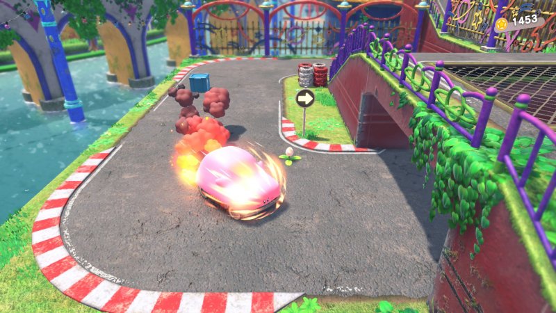 Kirby e la terra perduta, cercate di restare in carreggiata con la Morfomacchina se volete delle ricompense extra